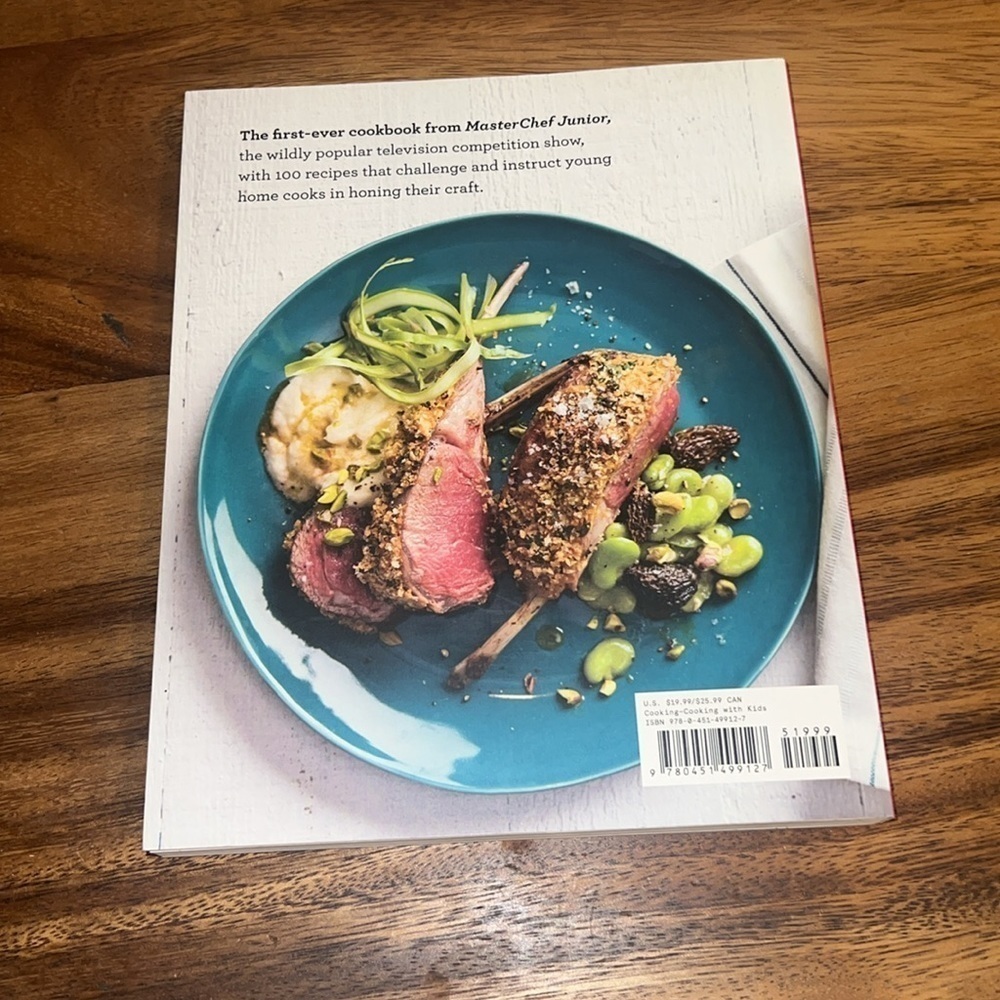 MasterChef Junior Tosi Christin MasterChef Junior Cookbook Paperback - Picture 2 of 4